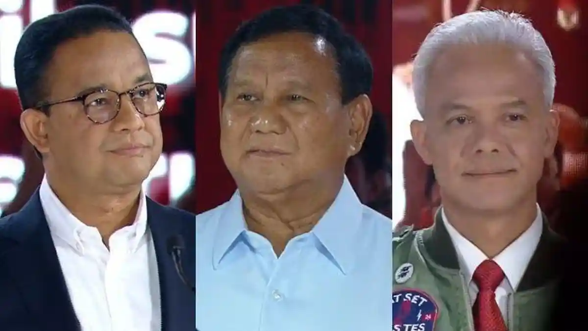 Survei Terbaru Anies-Muhaimin, Prabowo-Gibran, Ganjar-Mahfud: Pilpres Berpotensi 2 Putaran