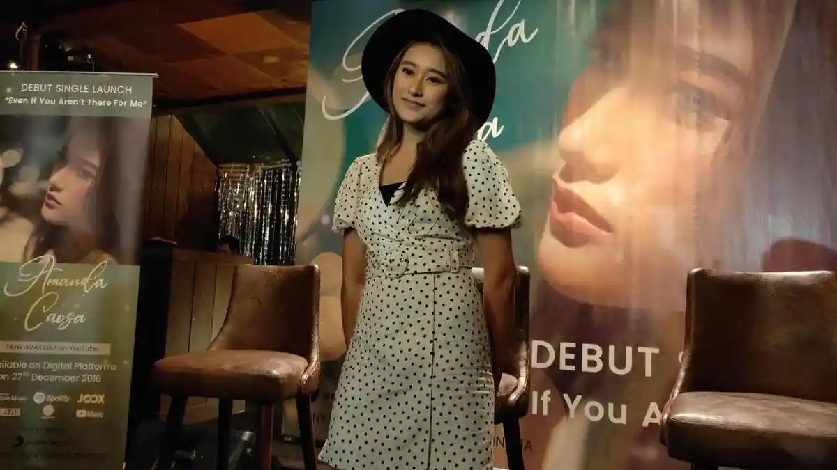 Download Lagu MP3 Amanda Caesa - Even If You Aren't There For Me, Lengkap dengan Liriknya