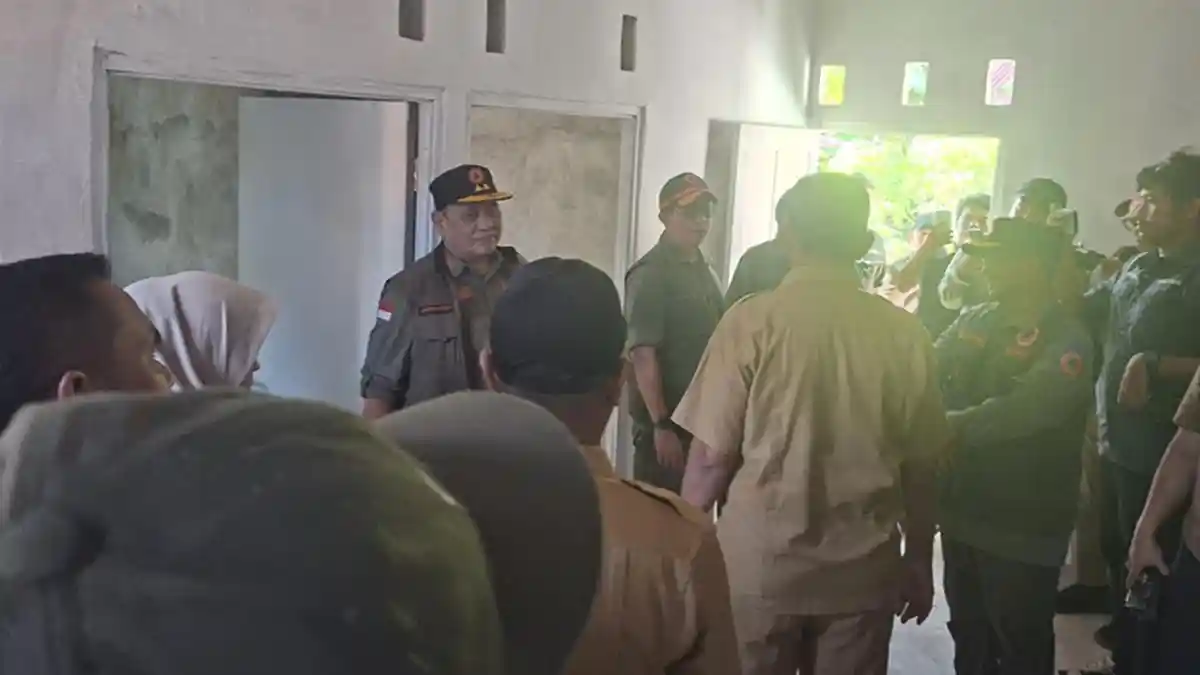 Kepala BNPB Tinjau Pembangunan Huntap di Peudada, Ini Kondisinya - Serambinews.com