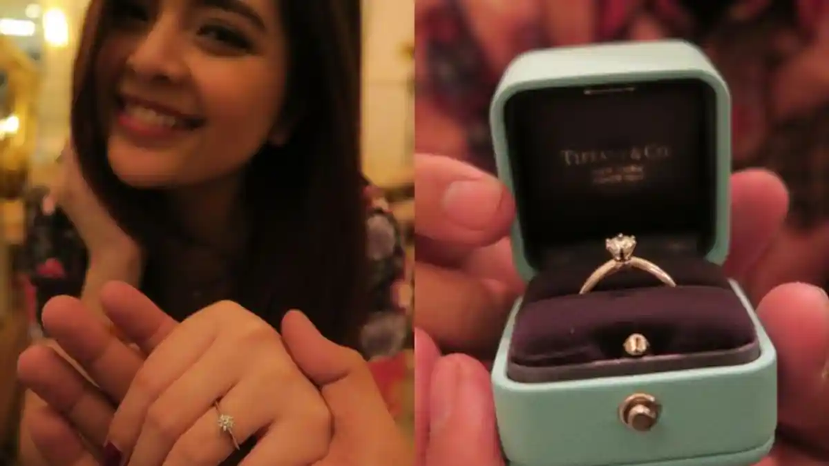 Cincin Tunangan Tasya Kamila Terlihat Simpel, Jangan Kaget Lihat Harganya!