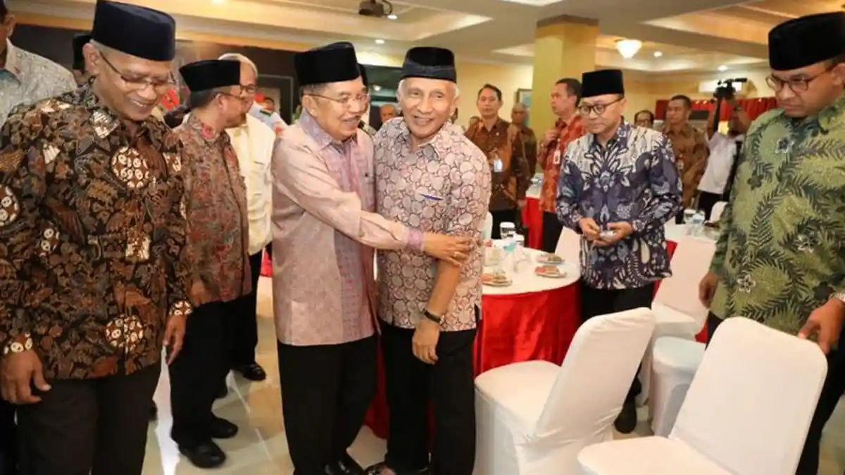 Amien Rais Kritik Jokowinomics di Hadapan Jusuf Kalla