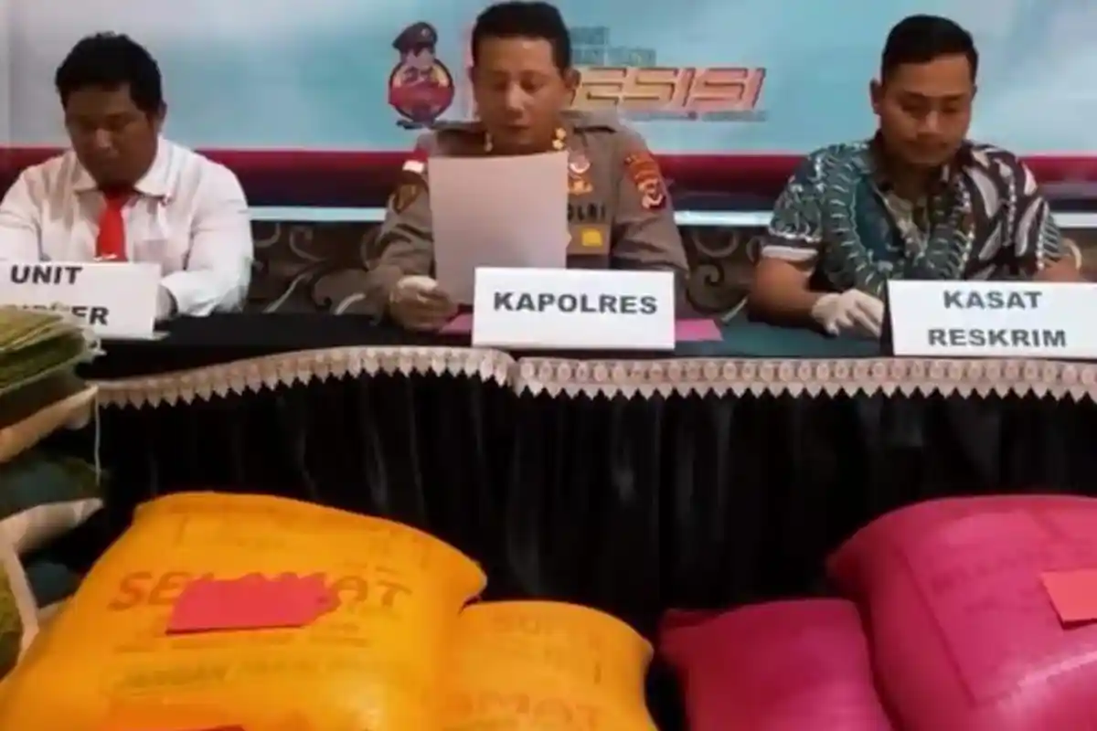 Polres Lembata Ungkap Kasus Pengoplosan Beras Premium di Pasar Lama Lewoleba