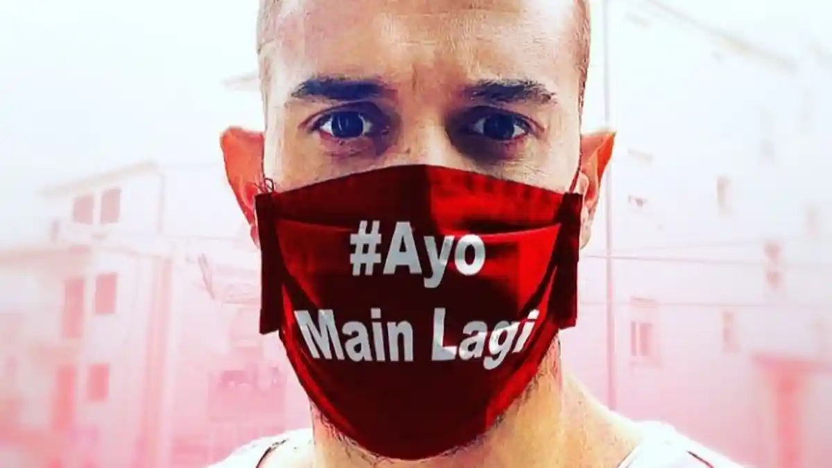 Pemain PSIS Semarang Ikut Ramaikan Tagar #AyoMainLagi