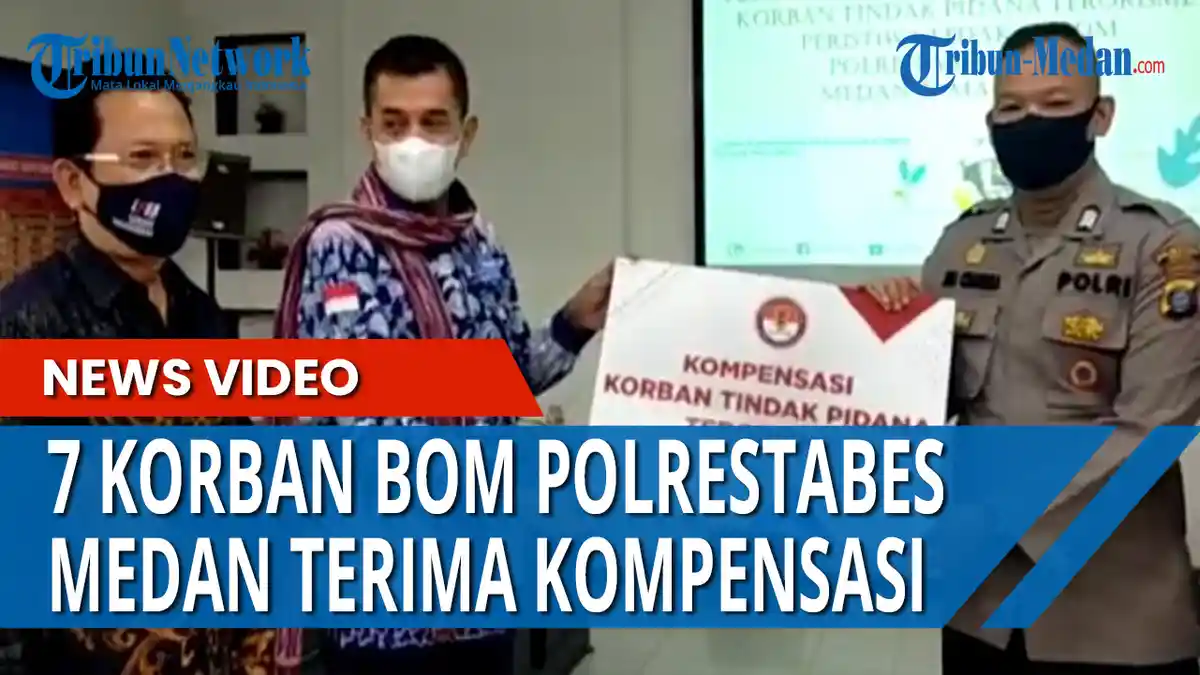 Korban Ledakan Bom di Polrestabes Medan Trauma, Terima Kompenasasi Rp 20 Juta dan Bakal Lakukan Ini