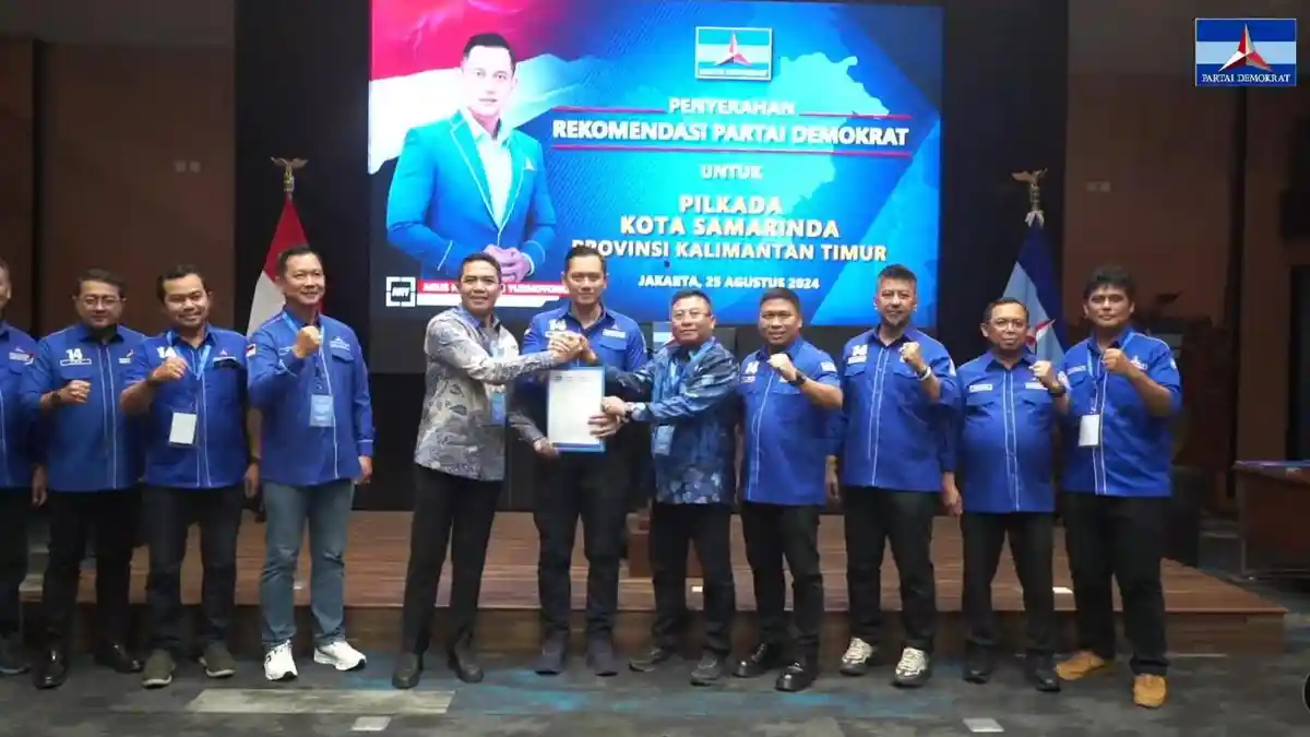 AHY Putuskan Dukungan Pilkada Samarinda 2024 untuk Paslon Andi Harun–Saefuddin Zuhri