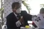 Hotman Paris Hutapea Konperensi Pers Kasus JNE