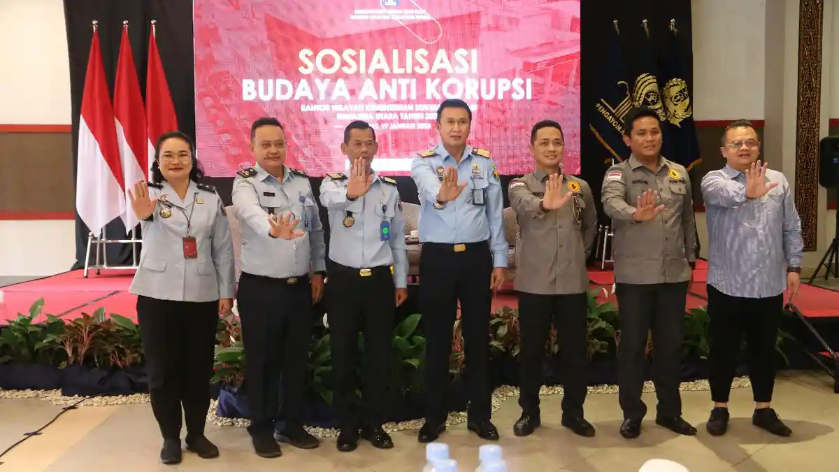 Begini Langkah Kemenkumham Sumut Bangun Budaya Anti Korupsi Tingkatkan Kualitas Layanan Publik