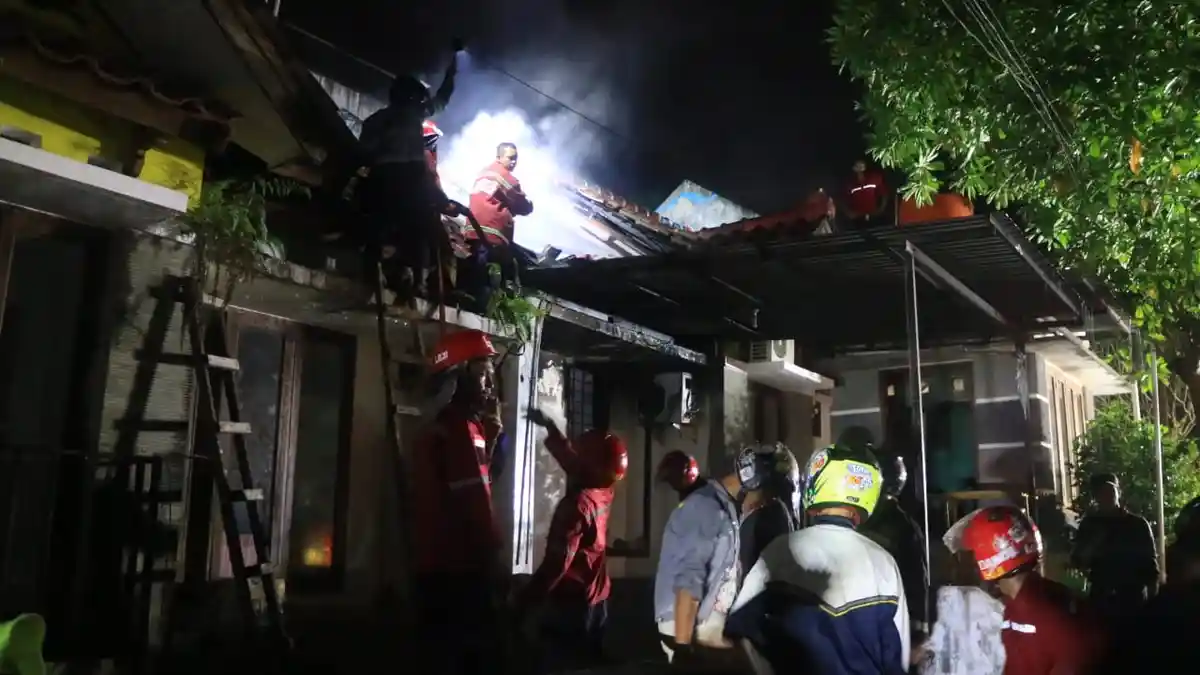 Tiada Disangka, Malam Takbiran Lebaran 2019, Mess Perusahaan Tambang di Samarinda Ini Terbakar