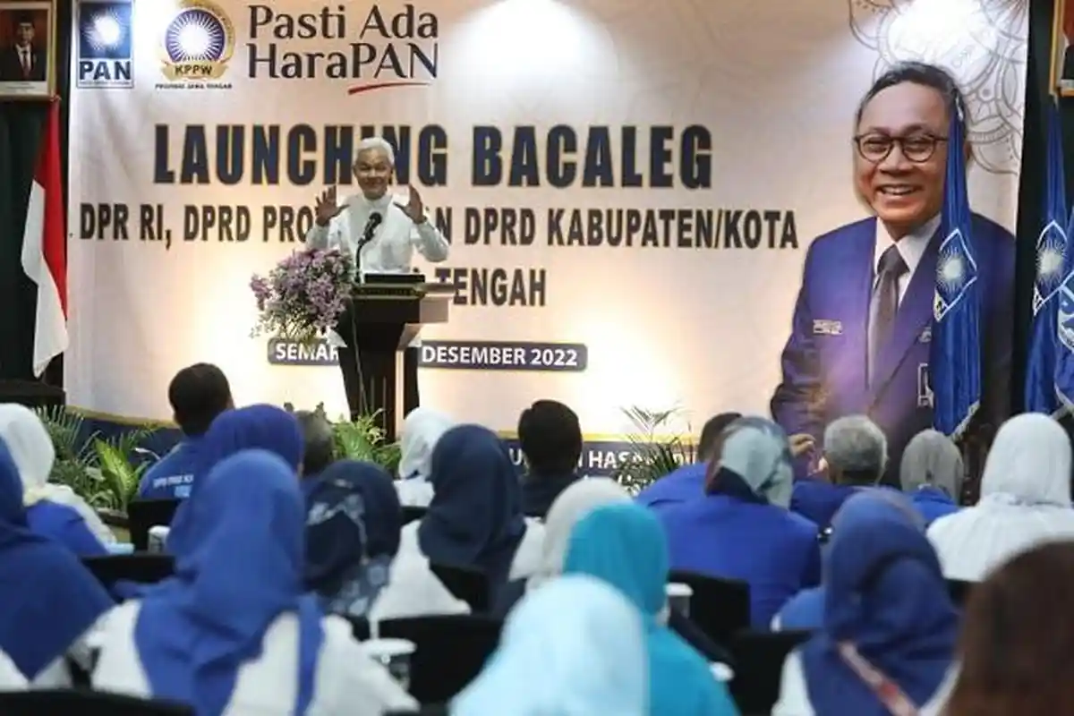 Soal Dukungan PAN Jateng, Ganjar Pilih Fokus Mengurus Jawa Tengah: Penentu Capres Ketua Umum