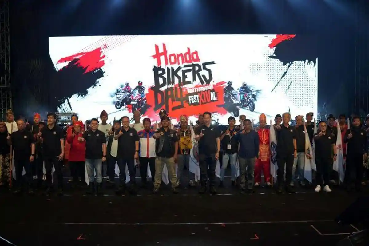32 Ribu Bikers Padati Honda Bikers Day 2025, Garut Jadi Lautan Persaudaraan