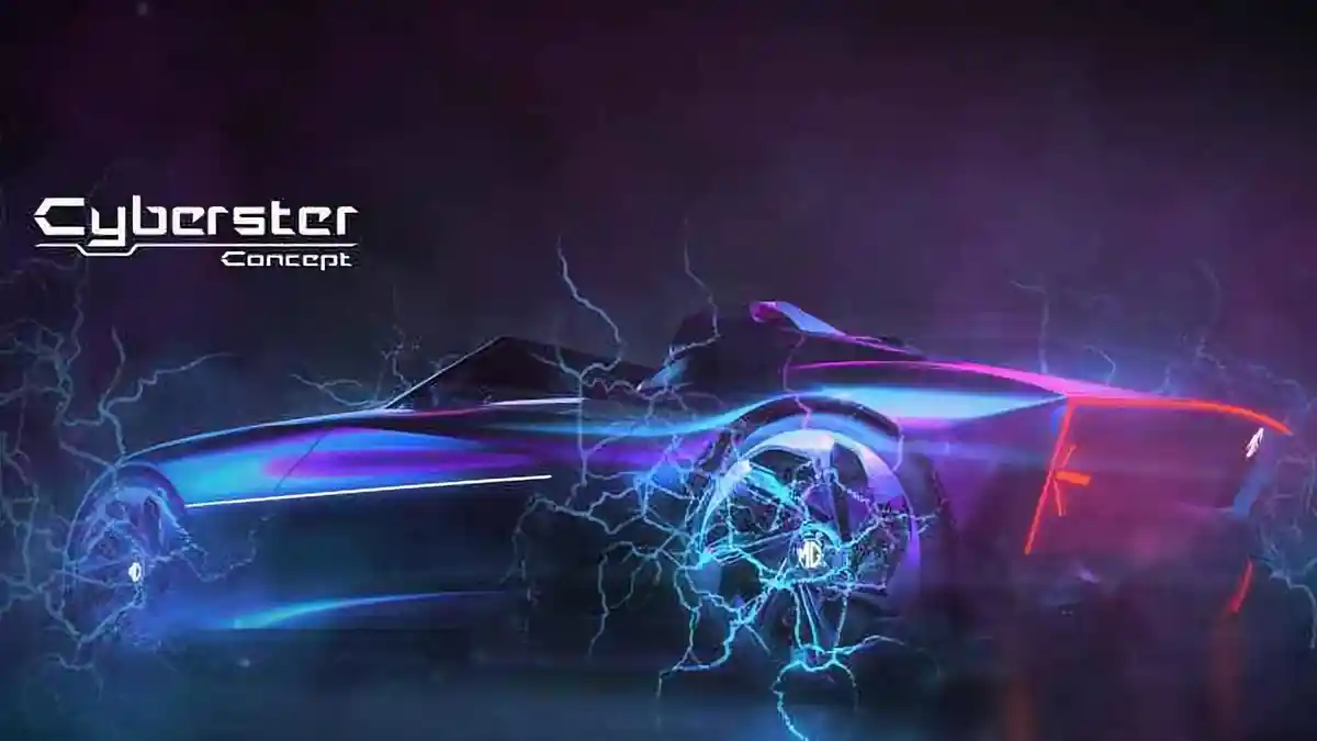 MG Umbar Teaser Mobil Konsep Terbaru Cyberster