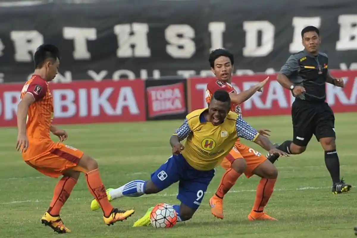 David Laly Cetak Gol, Skor Sementara Barito Kontra PSM 1-1
