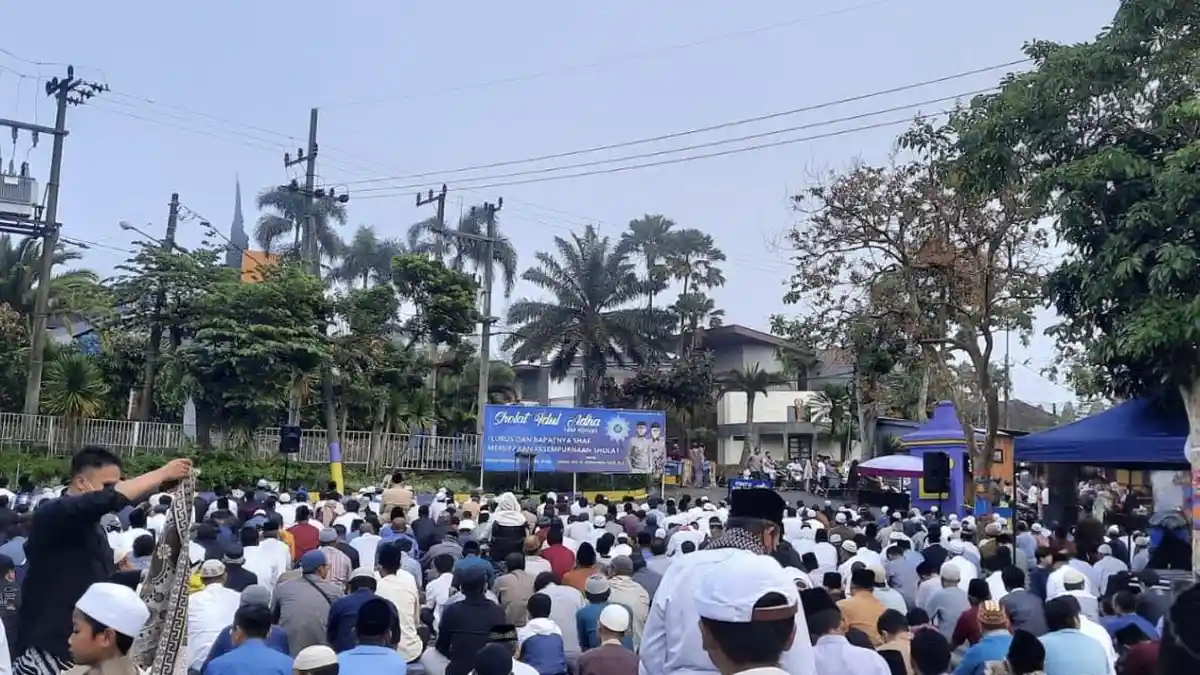 Warga Muhammadiyah Kota Batu Gelar Salat Idul Adha 1444 Hijriah