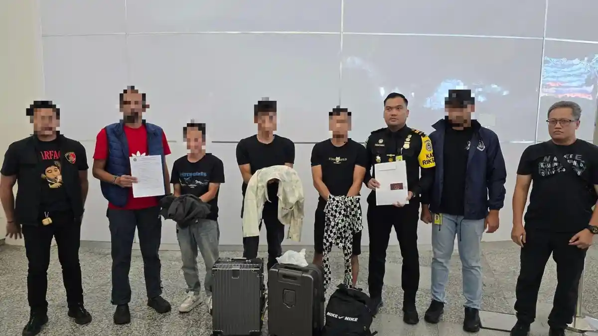 3 WNA Tiongkok Diamankan Imigrasi Ngurah Rai Bali, Terlibat Pencurian di Bogor