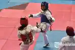 Hari Ketiga Kejurprov Taekwondo di Kota Malang Diikuti Ribuan Atlet, GOR Ken Arok Dipadati Penonton