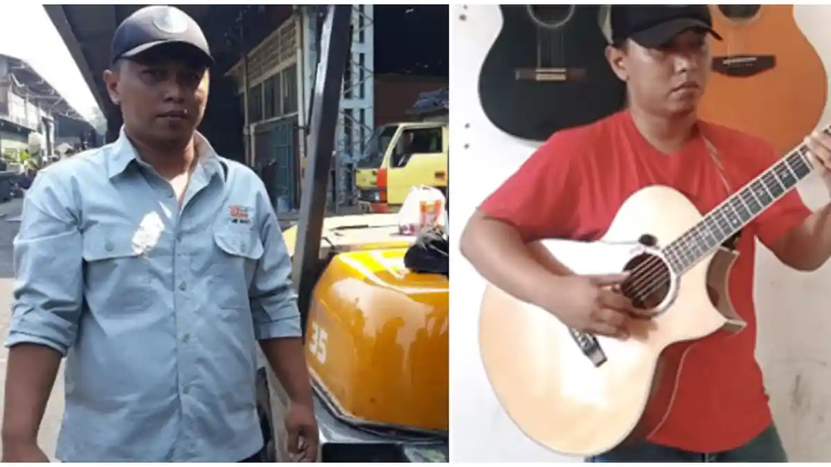 Cerita Gitaris Fingerstyle Alip Ba Ta Soal Studio Minimalis dengan Poster Perkalian