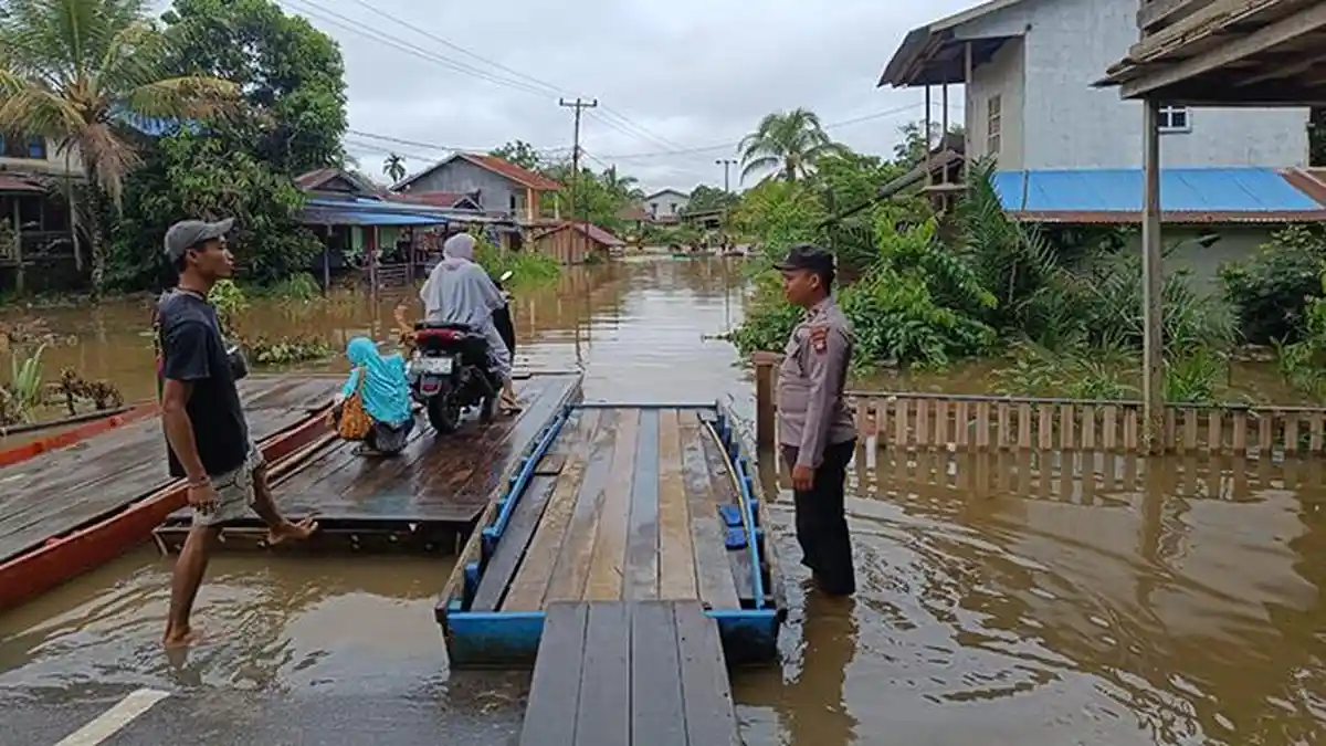 Sejumlah Desa di Melawi Kebanjiran Imbas Curah Hujan Tinggi