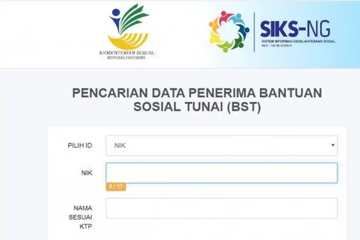Begini Cara Cek Bantuan Sosial Tunai (BST) Rp 300 ribu dari Kementerian Sosial Republik Indonesia