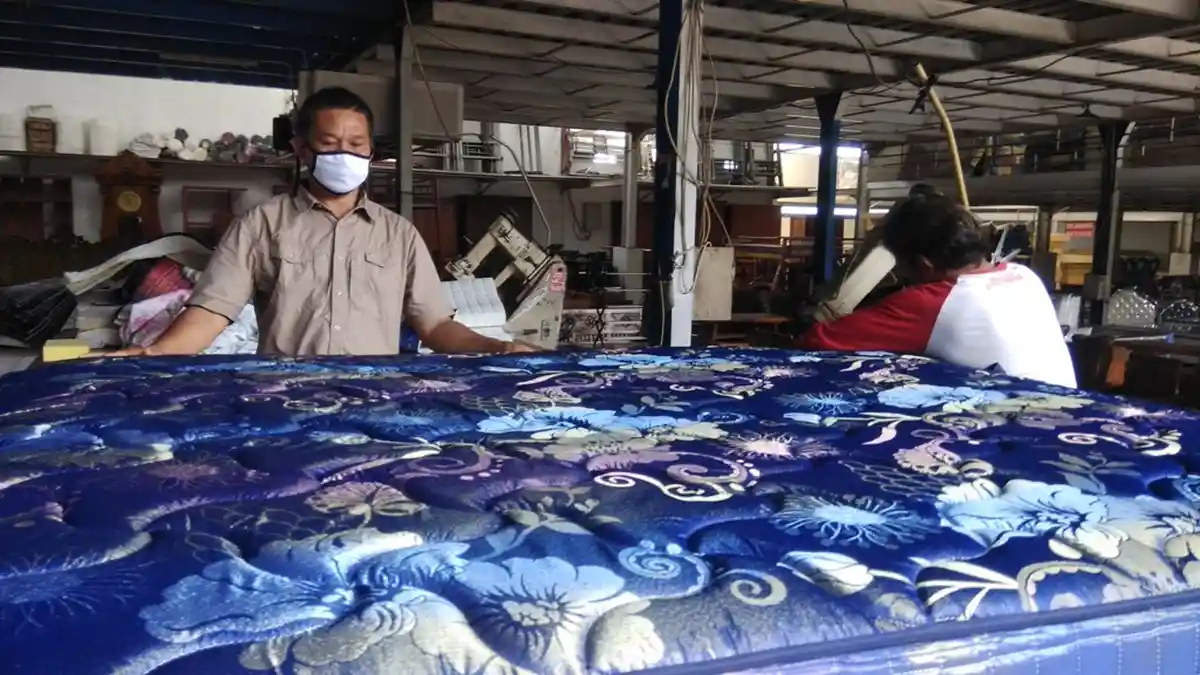 Meski Pandemi, Jasa Reparasi Spring Bed di Panggungharjo Sewon Bantul Kebanjiran Pelanggan
