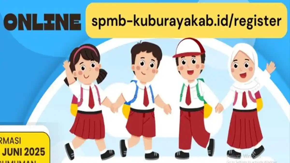 Persyaratan Umum SPMB Kubu Raya SD-SMP dan Jumlah Kuota Penerimaan ...