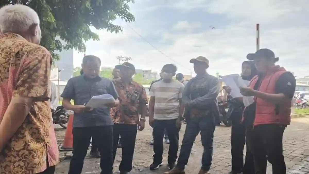 Polemik Ruko Jalan Sudirman Palembang, PN Palembang Gelar Sidang Lapangan di Lahan Eks Cineplex
