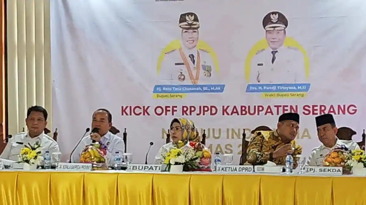 Menuju Kabupaten Serang Emas, Bappeda Litbang Siapkan 15 Transformasi Super Pembangunan 2045