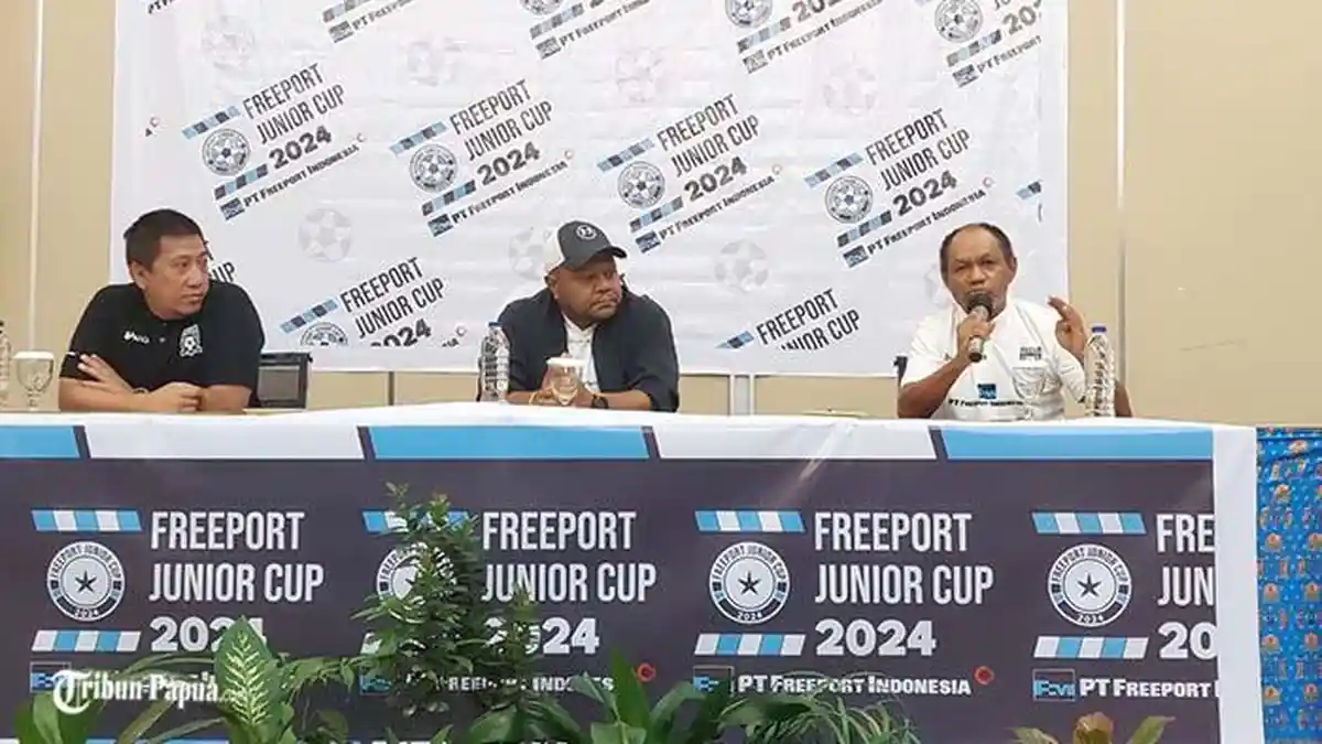 Freeport Junior Cup 2024 Digelar Sampai Besok, Rully Nere: Sangat Bermanfaat bagi Anak Papua