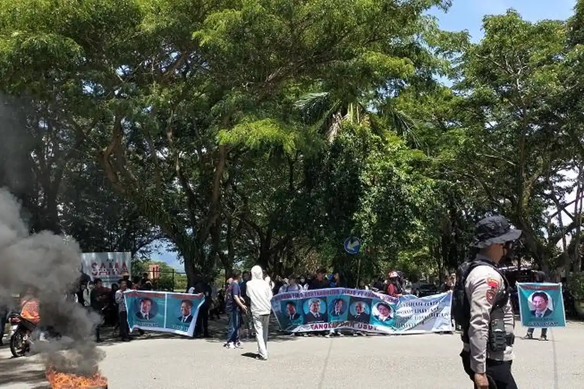 Mahasiswa di Polman Demo Dukung Aksi Mogok Makan di Komnas HAM Jakarta