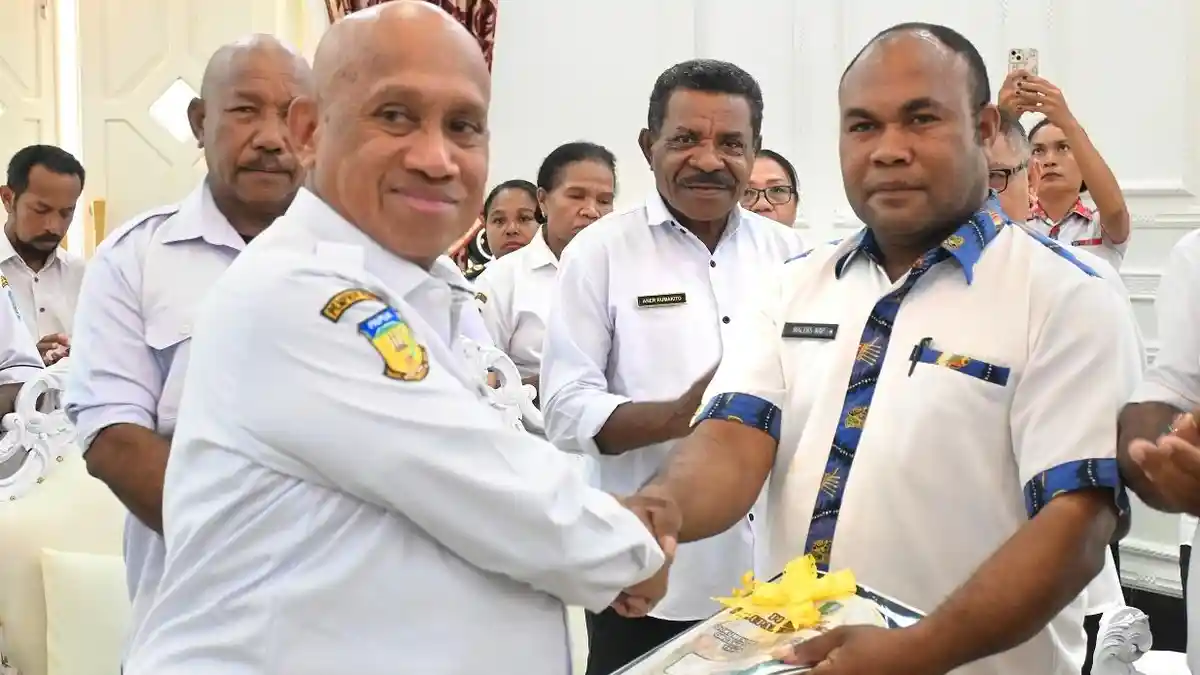 APBD Biak Numfor 2026 Rp1,41 Triliun, Bupati Minta OPD Segera Kerja usai Terima DPA