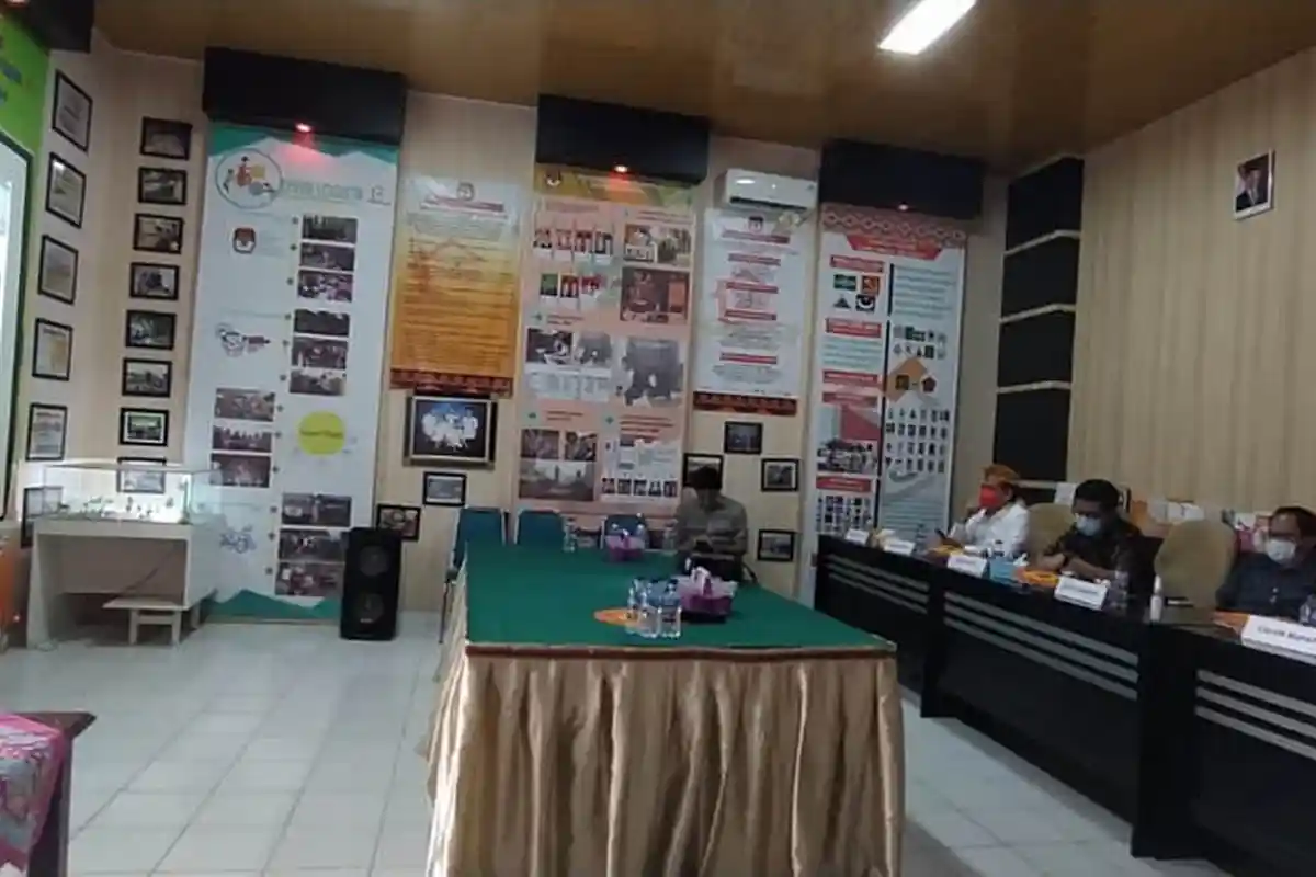 Paslon Pilkada Way Kanan 2020 Ikuti Webinar Nasional Pilkada Berintegritas Secara Vitual di KPU