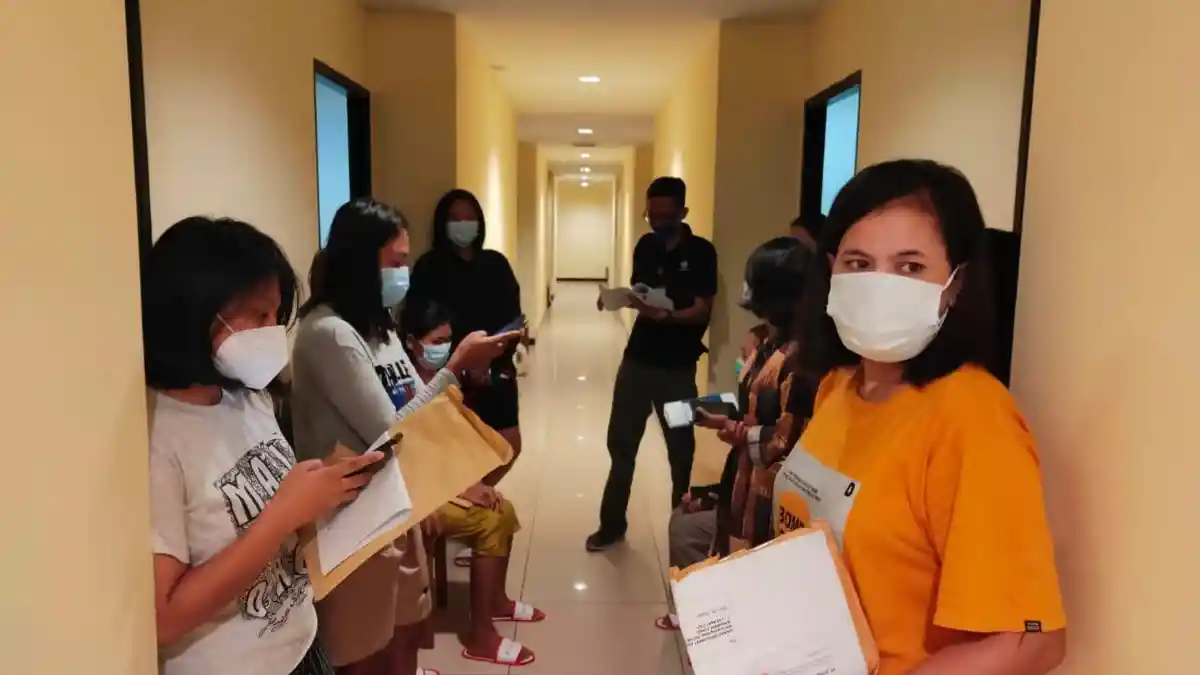 Kemnaker Sidak Tempat Karantina Keberangkatan 46 CPMI di Batam