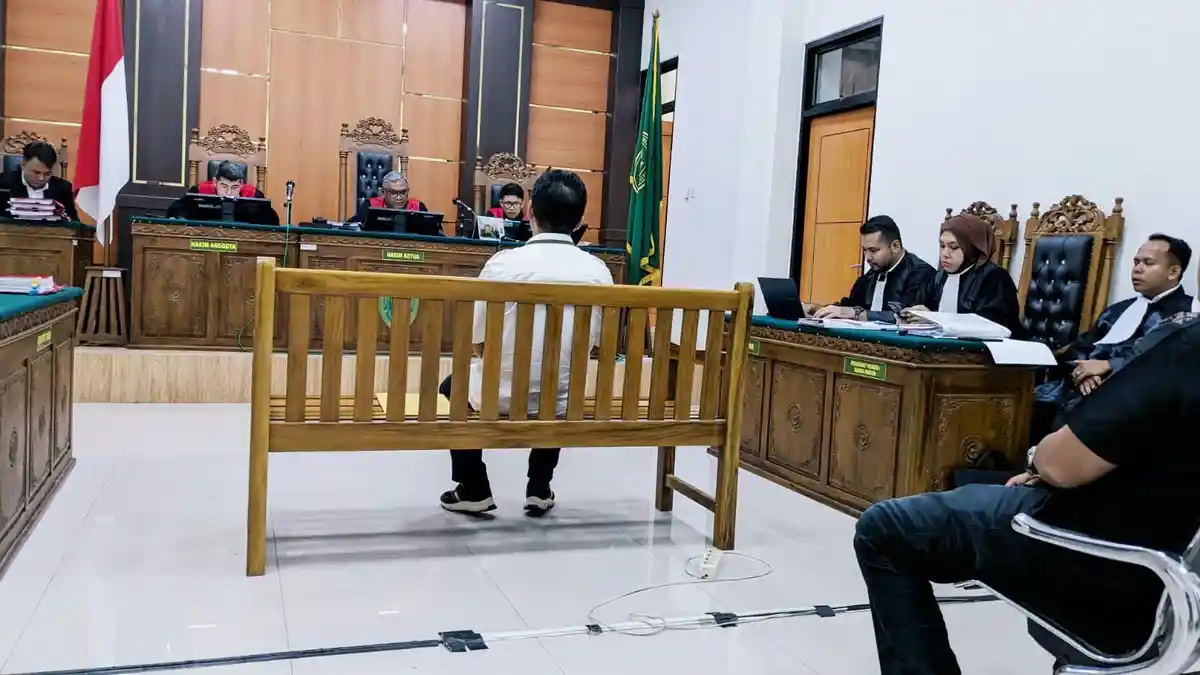 Hadirkan Saksi Ahli, Kuasa Hukum Optimis Eks Anggota DPRD Kuansing Aldiko Putra Bebas