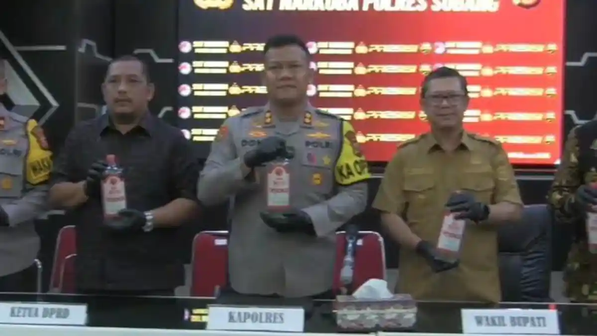 Pesta Miras Oplosan Berujung Maut di Subang, 9 Orang Tewas dan 2 Kritis