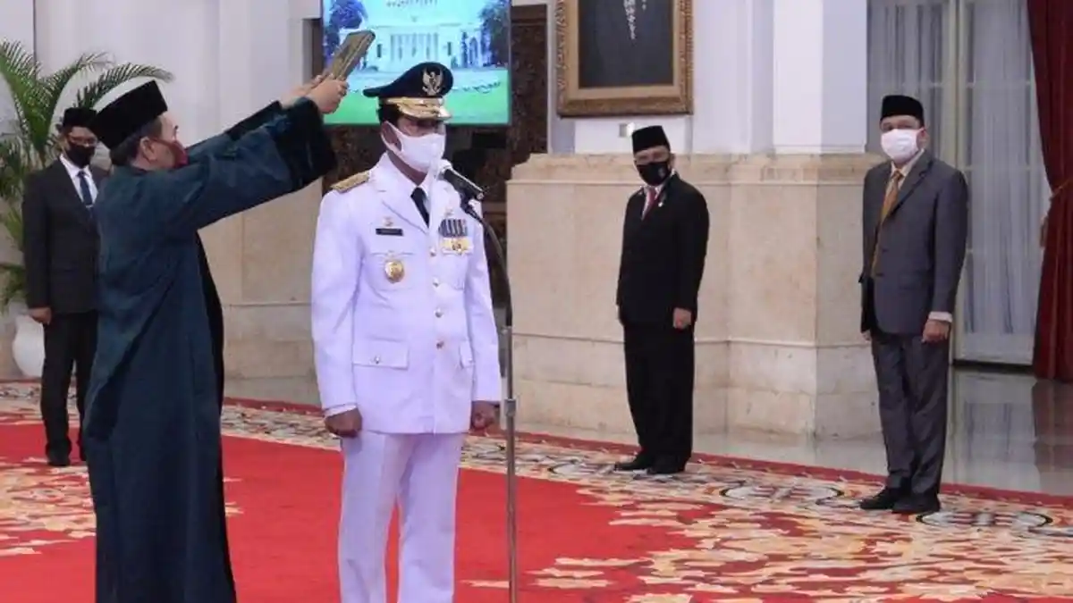 Jokowi Tak Langsung Serahkan Keppres, Gubernur Kepri: Jangan Cemas ya