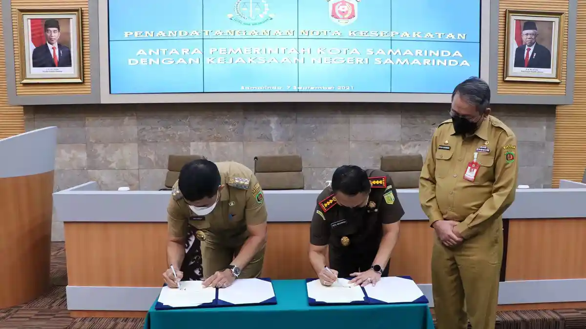 Pemkot Samarinda Jalin Beberapa Kesepakatan dengan Kejaksaan Negeri