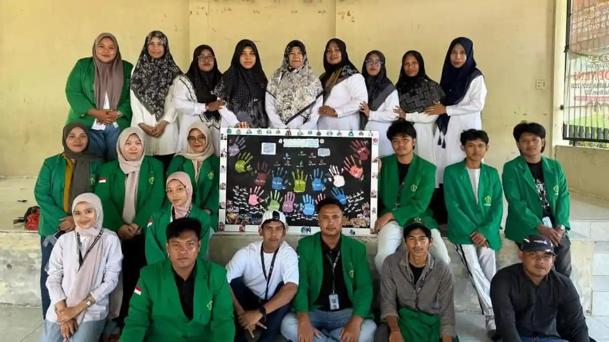 KKN Berakhir, Mahasiswa Unimal Pamit ke Warga Blang Pulo