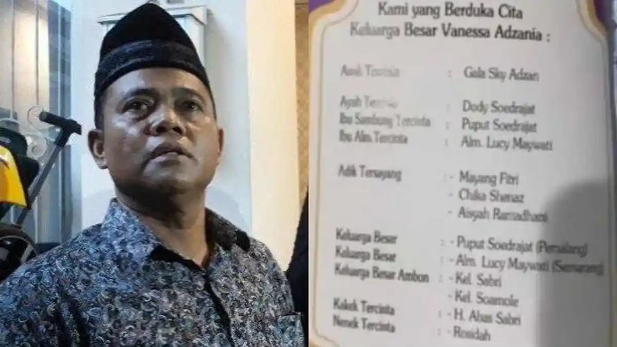 Ayah Bibi Sebut Acara 40 Harian Dibantu Sahabat Anaknya dan Vanessa Angel, Bukan Endorse