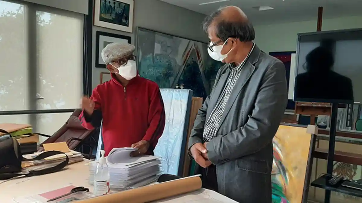 Kunjungan Ramadhan ke AD Pirous: Menyaksikan Seniman Bertasbih dan Berzikir (I)