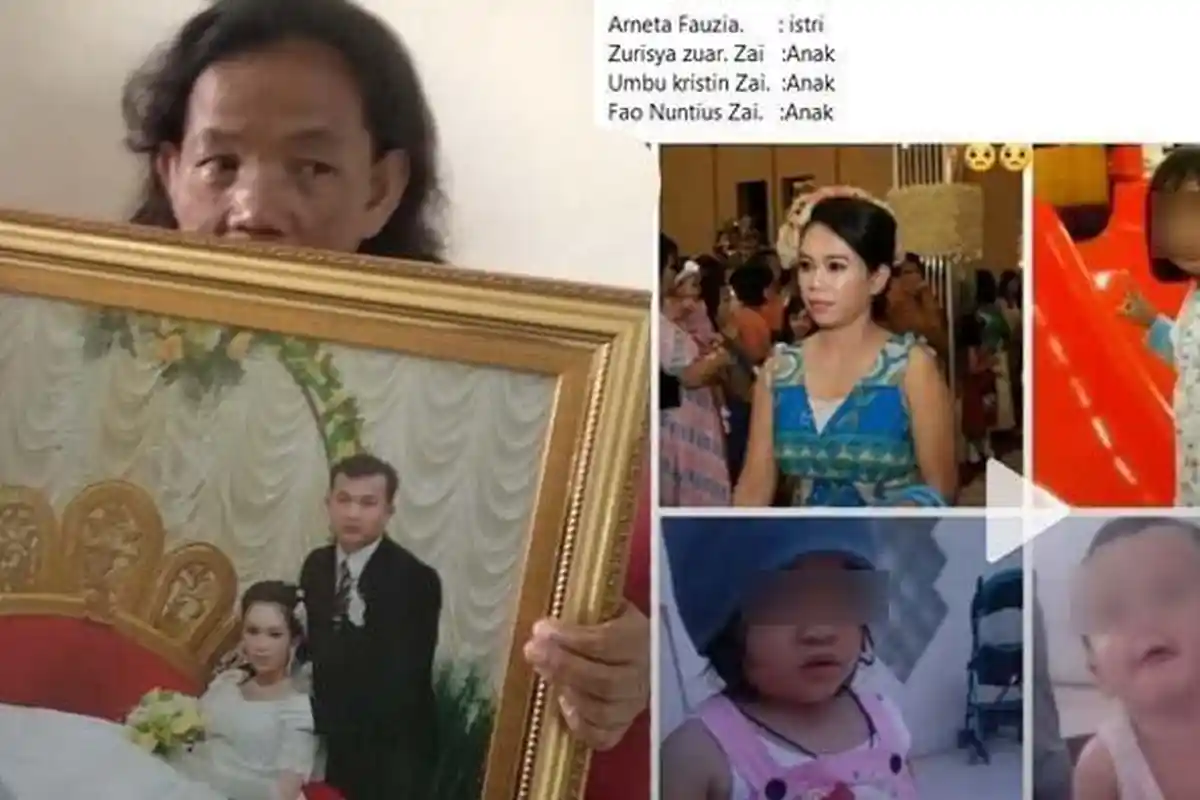 Fao Nuntias, Bayi Yaman Zai Jadi Korban Sriwijaya Air Ditemukan, 2 Kakak Korban, Ibu Sempat Viral
