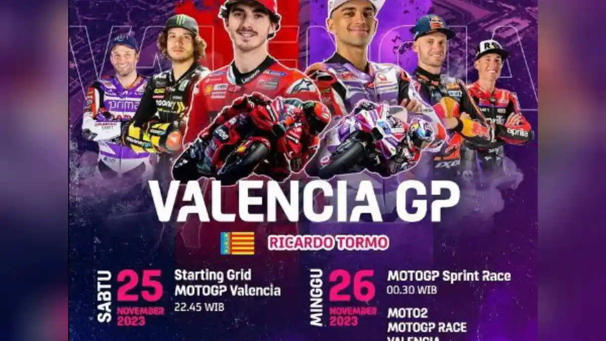 Hasil Sprint Race MotoGP Valencia 2023, Kegagalan Marc Marquez Buntut Disalip Jorge Martin