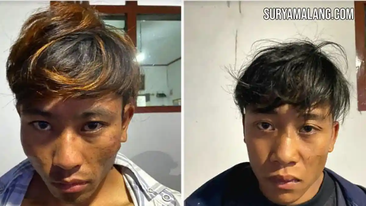Tampang dan Identitas 2 Maling Motor Sering Beraksi di Pasuruan, Jual Murah ke Lumajang