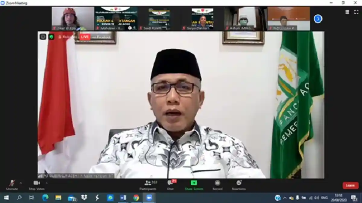 Nova Iriansyah Buka Forum Silaturrahim Hijriah Taman Iskandar Muda