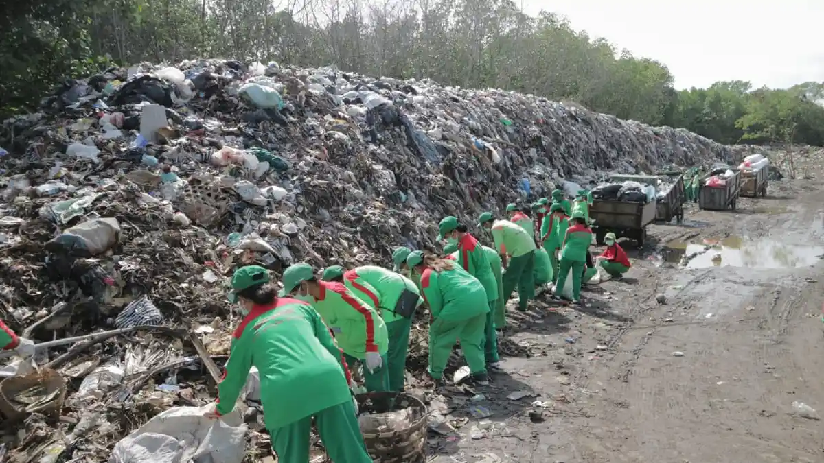 DLHK Badung Pilah Sampah di Tuban, Target Selesai Sebulan