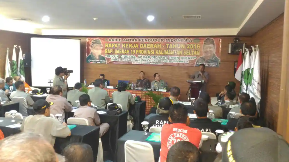 RAFI Kalsel Adakan Pertemuan di Hotel G'Sign Dipimpin Rosehan NB