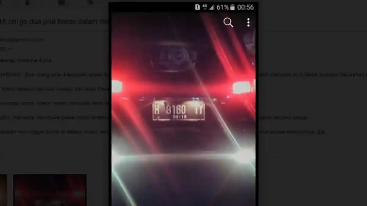 Mesin Mobil Masih Menyala, Dua Orang Pria Ditemukan Tewas di Dalamnya