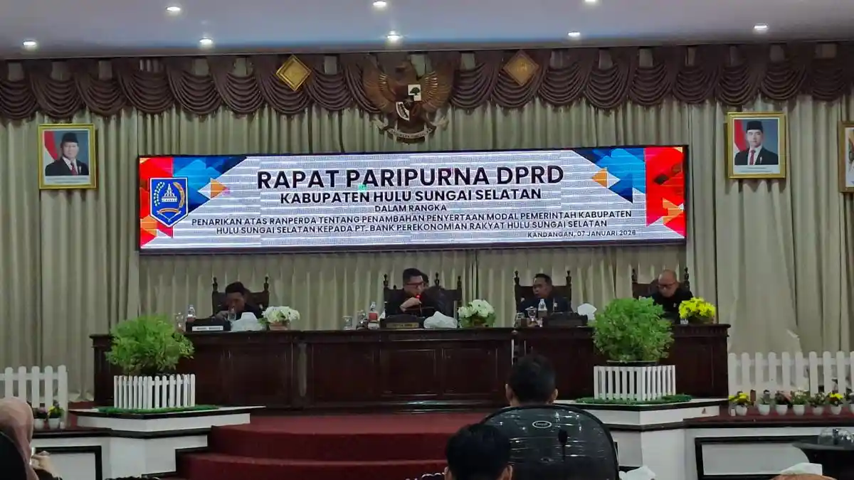 Raperda Penyertaan Modal Pemkab HSS ke PT BPR Resmi Ditarik, Ini Sebabnya