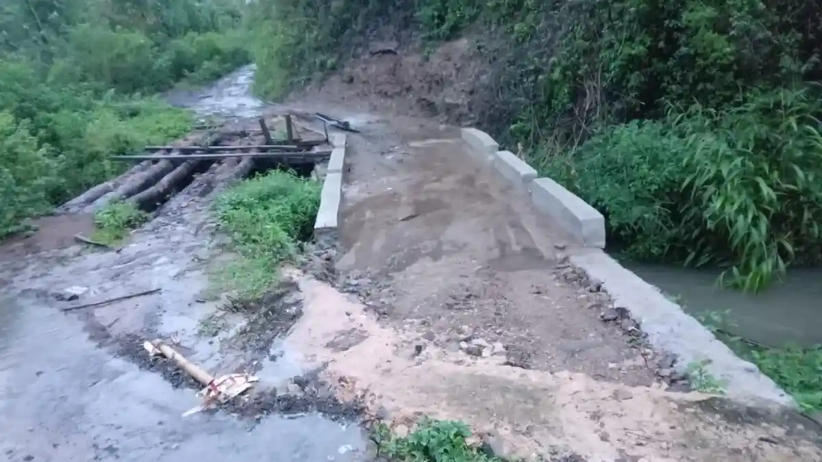 Warga Elar Selatan Minta Pemda Manggarai Timur Bangun Jembatan Wae Mas