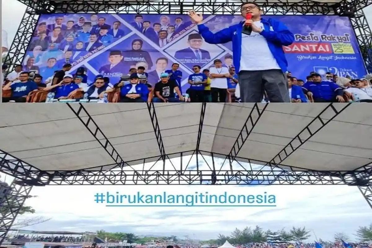 Jalan Santai HUT ke-24 Partai Amanat Nasional: Lautan Manusia di Kawasan Danau Cimpago