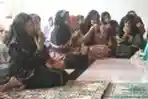Muslimat Gelar Tahlilan di Lokasi Longsor Jombang