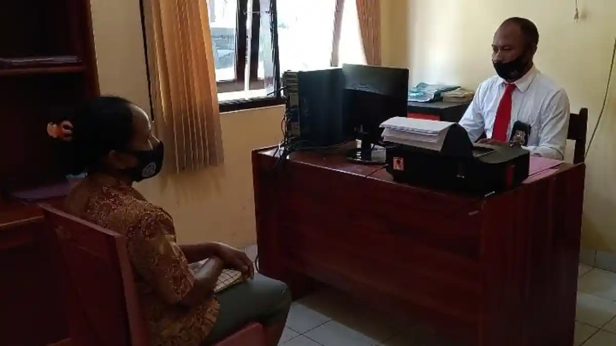 Cekcok Gegara Uang Kios, Melkianus Akhirnya Berhadapan dengan Pihak Berwajib